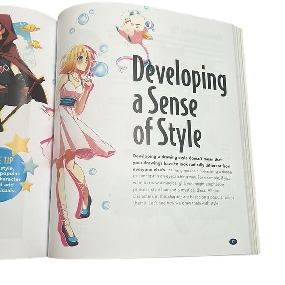 The Master Guide to Drawing Anime Book Tips & Tricks Christopher Hart Paperback - Picture 8 of 16